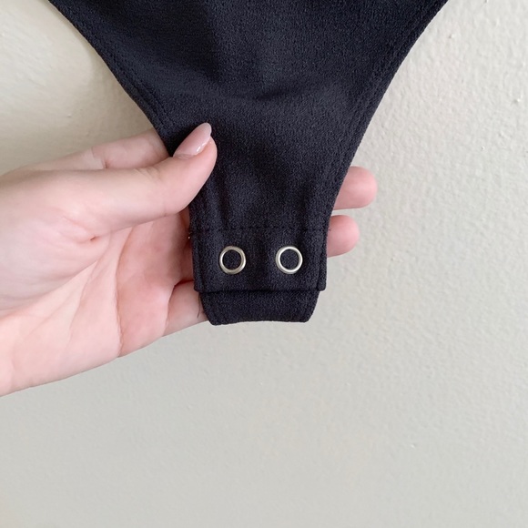 Simple Gray BodySuit - Picture 3 of 5